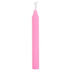 Spell Candle Single Pink