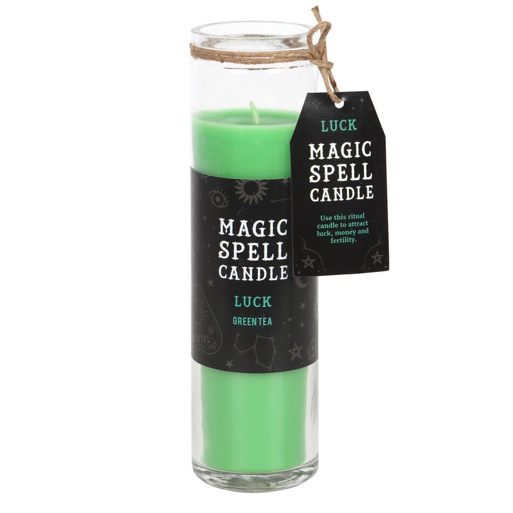 Magic Spell Candle - LUCK Green Tea