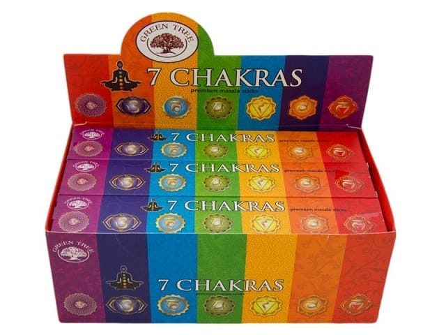 Green Tree Incense 7 Chakras