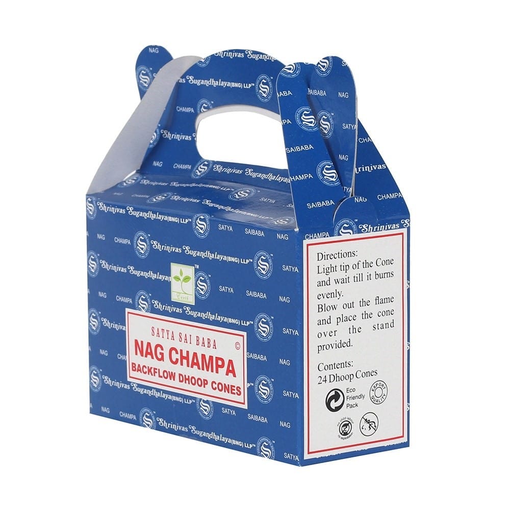 Satya Backflow Cones Nag Champa
