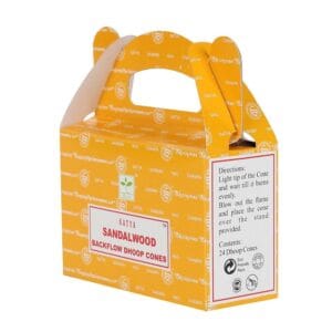 Satya Backflow Cones Sandalwood