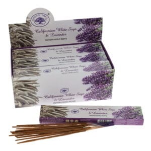Green Tree Incense Californian White Sage & Lavender