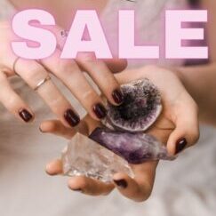 SALE/REDUCED CRYSTALS
