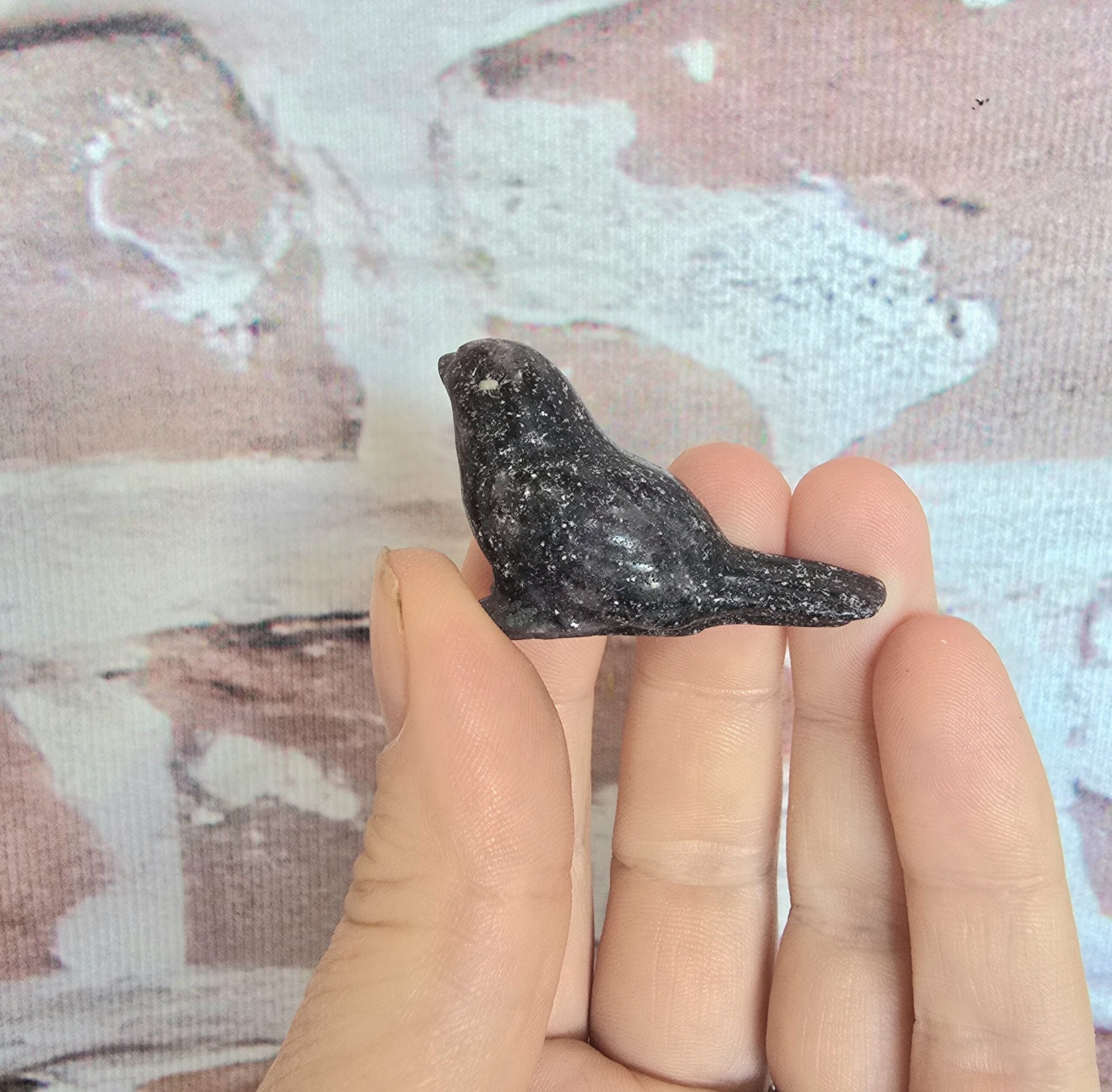 Small Lepidolite Bird