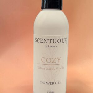 SCENTUOUS Shower Gel COZY - White Oak & Vanilla