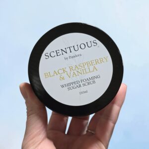 Black Raspberry & Vanilla Whipped Foaming Sugar Scrub