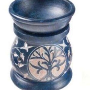 Soapstone Oil Burner - Tree
